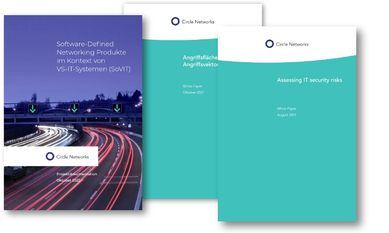 Covers of Circle Networks' reports